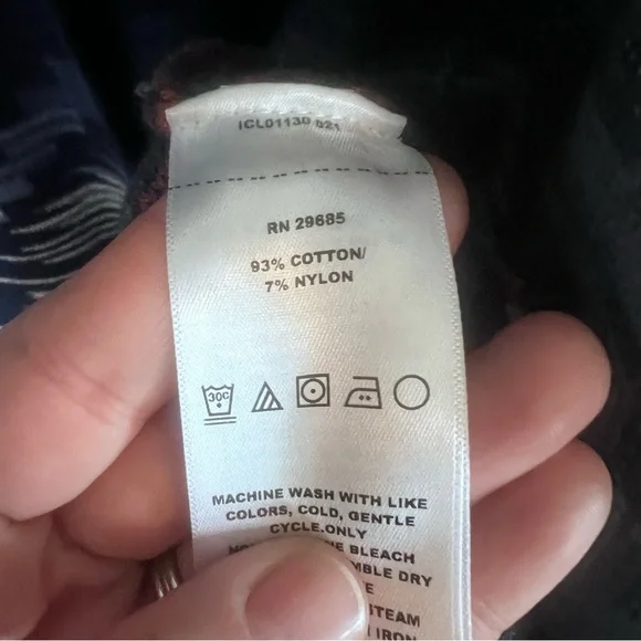 Pendleton Blue and Orange Patterned Cardigan - Picture 11 of 15